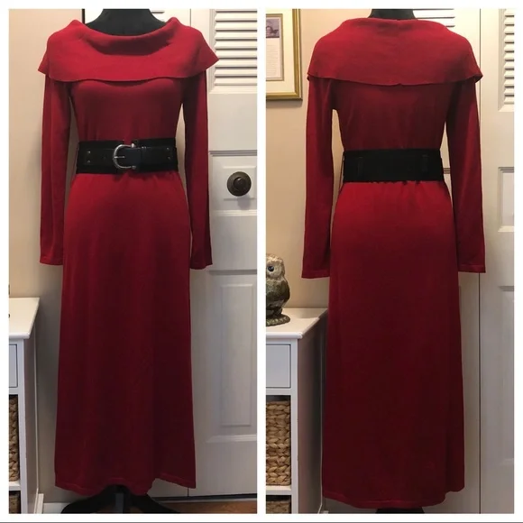 Lennie for nina leonard sweater dress clearance